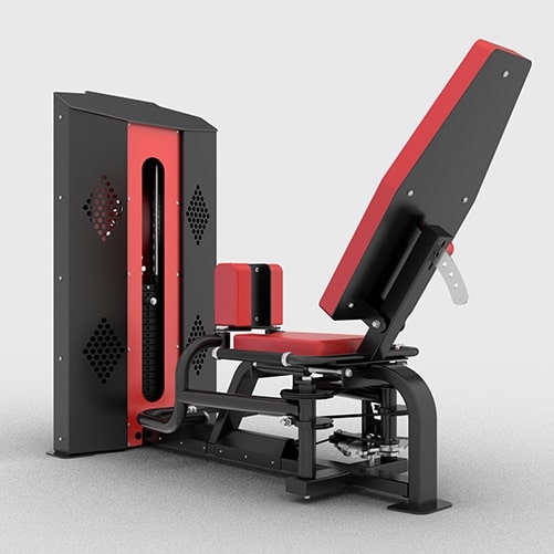 Qli inner and outer thigh machine is made of high-quality steel with electrostatic paint.