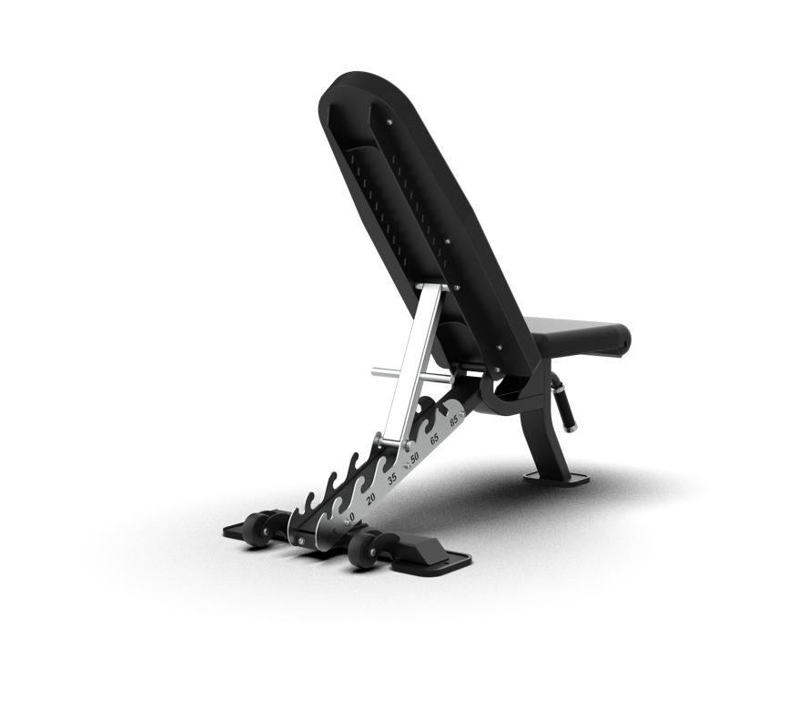 Commercial adjustable bench, QLI QAB03