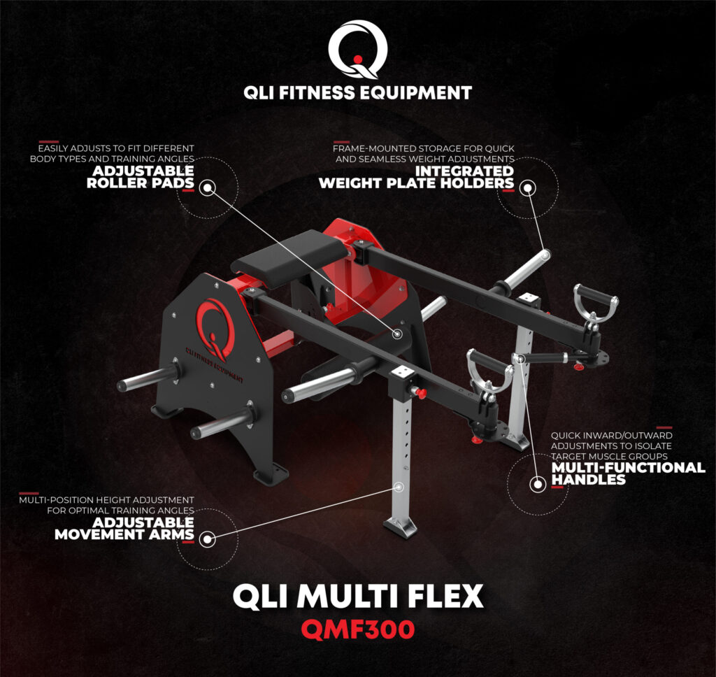 QLI MULTI FLEX QMF300 multi-functional trainer for commercial gym