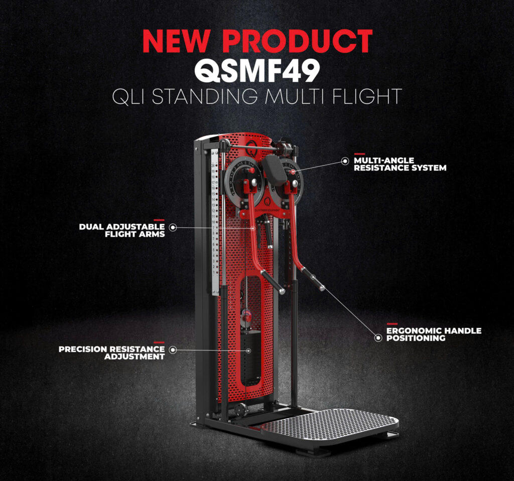 Standing Multi Flight Machine for Commercial Gyms | QLI QSMF49
