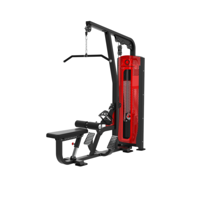 Commercial lat pulldown & seated row, QLI QPSM083
