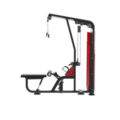 Commercial lat pulldown & seated row, QLI QPSM083