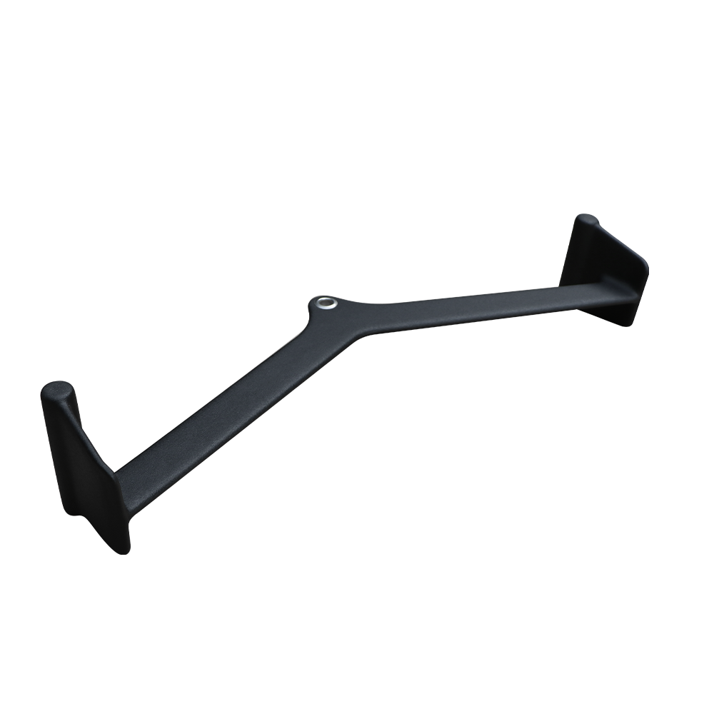 Commercial angled lat pulldown bar, QLI QALPB24